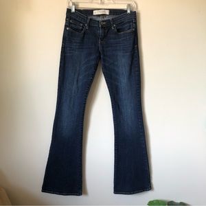Abercrombie & Fitch ‘Madison’ Y2K low rise dark wash flared jeans - size 2 / 26